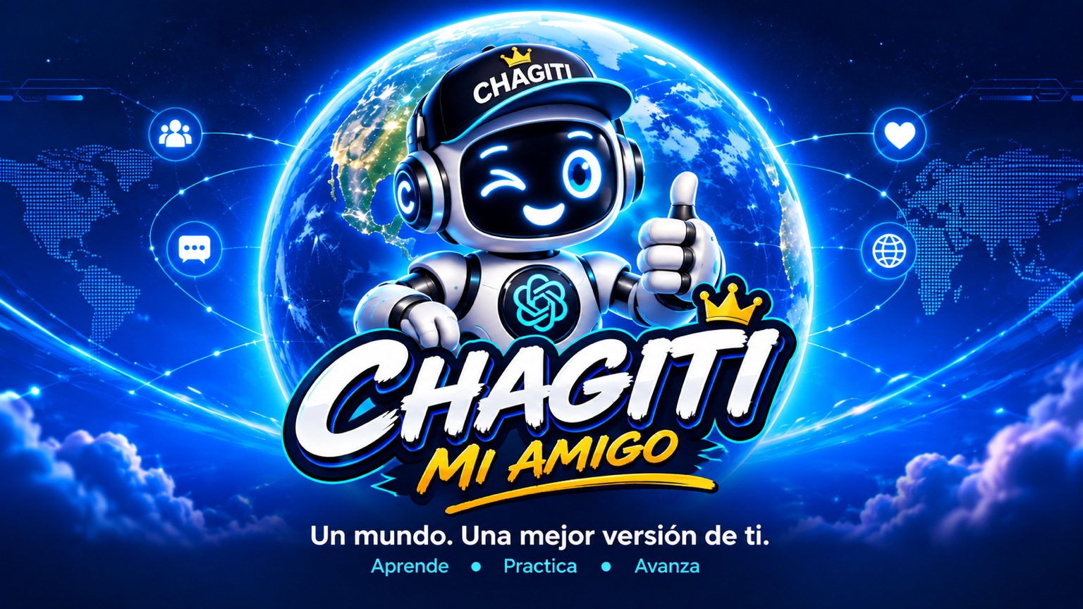 CHAGITI Mi Amigo, compañero para aprender, practicar y avanzar